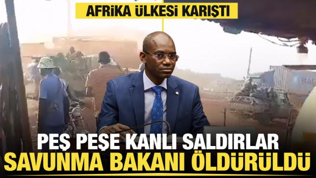  Mali Savunma Bakanı Sadio Camara silahlı saldırıda &ouml;ld&uuml;r&uuml;ld&uuml;