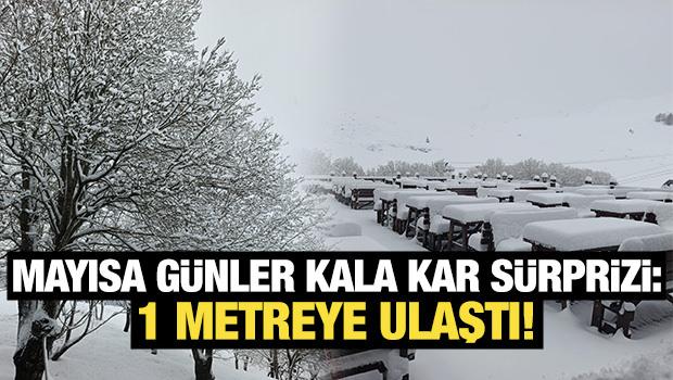 Nisan sonunda Uludağ&rsquo;da kış geri d&ouml;nd&uuml;