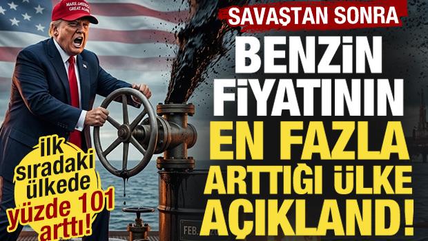 Savaştan sonra benzin fiyatlarının en &ccedil;ok y&uuml;kseldiği &uuml;lkeler! İlk sırada y&uuml;zde 101 arttı!