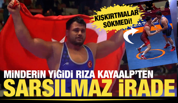 Avrupa'da destan yazdı! T&uuml;rk milletinin onur nişanesi Rıza Kayaalp'ten ders niteliğinde a&ccedil;ıklamalar