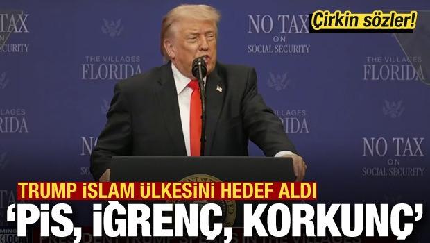 Trump'tan &ccedil;irkin s&ouml;zler: Pis, iğren&ccedil;, korkun&ccedil; bir yer!