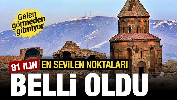 81 ilin en beğenilen noktaları belli oldu! Gelen fotoğraf &ccedil;ekilmeden gitmiyor... 