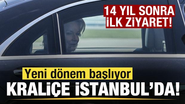 Bel&ccedil;ika Krali&ccedil;esi Mathilde başkanlığındaki heyet İstanbul'a geldi