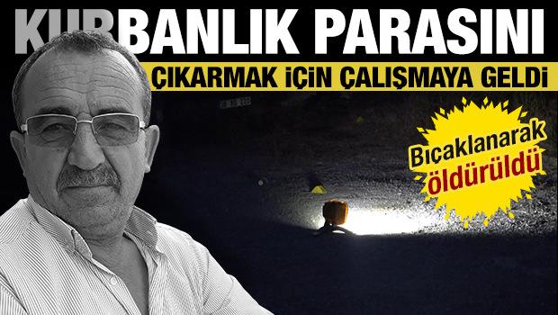 Antalya'da cinayet: Kurbanlık parasını &ccedil;ıkarmak i&ccedil;in &ccedil;alışmaya geldi, &ouml;ld&uuml;r&uuml;ld&uuml;