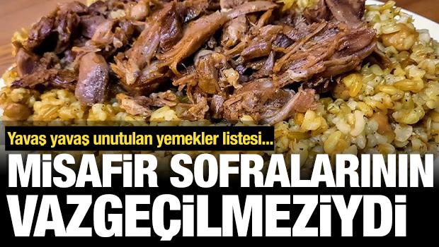 T&uuml;rkiye'de unutulmaya y&uuml;z tutmuş yemekler belli oldu! 