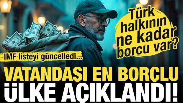 Vatandaşı en bor&ccedil;lu &uuml;lkeler a&ccedil;ıklandı! T&uuml;rkiye'nin hanehalkı borcu ne kadar?
