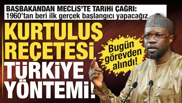 Senegal Başbakanı Sonko: Kurtuluş re&ccedil;etesi T&uuml;rkiye y&ouml;ntemi!