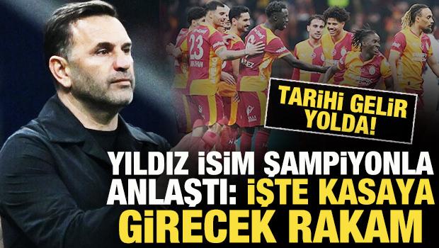 G.Saray'da tarihi gelir yolda! Yıldız isim şampiyonla anlaştı: İşte kasaya girecek para