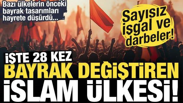 Bayrağını değiştiren &uuml;lkeler! Bir değil, tam 28 kez değiştirdi...
