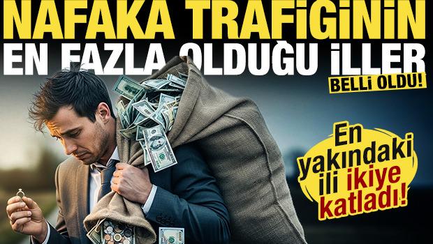 Nafaka trafiğinin en fazla olduğu iller belli oldu! En yakındaki ili ikiye katladı!