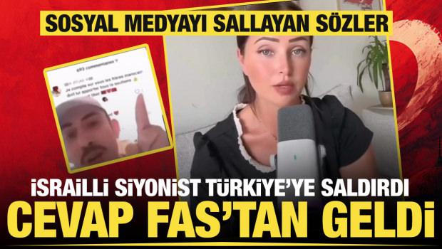 Siyonistler T&uuml;rkiye'ye saldırdı, Fas'ta yaşayan T&uuml;rk'&uuml;n cevabı sosyal medyayı salladı