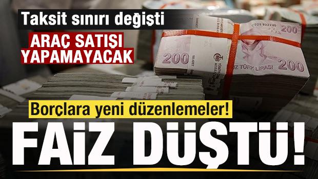Resmi Gazete'de yayımlandı! Bor&ccedil;lara yeni d&uuml;zenlemeler! Ara&ccedil; satışı yapılmayacak