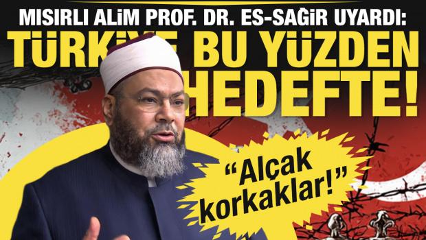 'Al&ccedil;ak korkaklar!' Mısırlı alim Prof. Dr. Muhammed es-Sağir: T&uuml;rkiye bu y&uuml;zden hedefte!