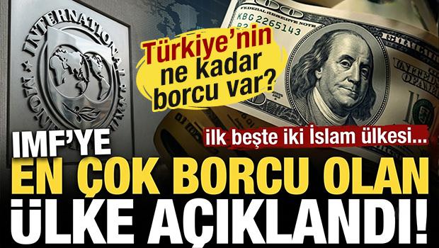 IMF'ye en fazla borcu olan &uuml;lkeler belli oldu! İşte T&uuml;rkiye'nin toplam borcu...