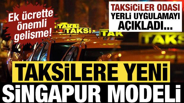 İstanbul taksilerinde Singapur modeli: Taksiciler Odası yeni yerli uygulamayı a&ccedil;ıkladı...