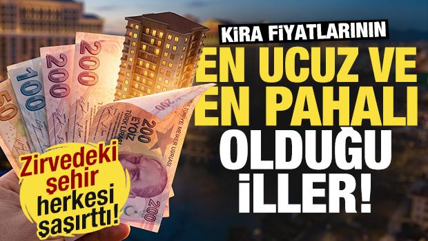 Enflasyona g&ouml;re 81 ilde fiyatları belli oldu! Zirvedeki şehir herkesi şaşırttı...