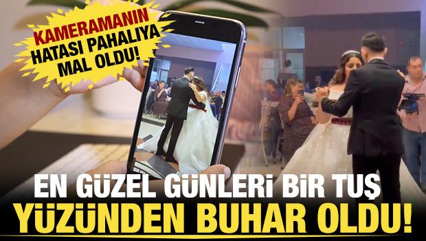 En g&uuml;zel g&uuml;nlerinde bir tuş y&uuml;z&uuml;nden şoke oldular! Kameramanın hatası pahalıya patladı...