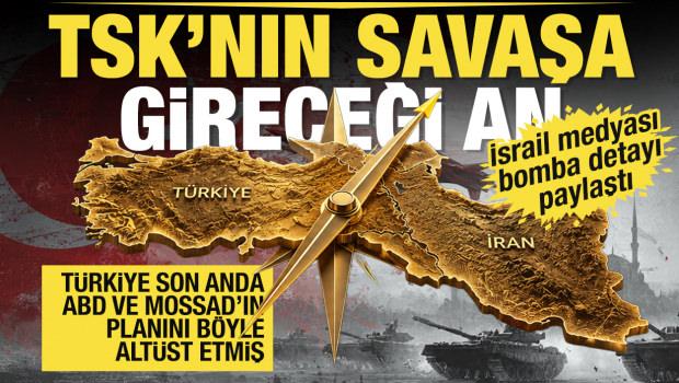 T&uuml;rkiye ABD ve MOSSAD'ın İran planını b&ouml;yle alt&uuml;st etti... İsrail medyası: TSK'nın savaşa gireceği an! 
