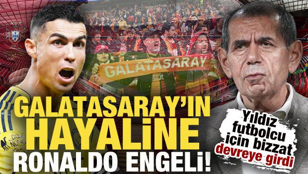 Galatasaray'ın hayaline Ronaldo engeli! Yıldız futbolcunun transferi i&ccedil;in devrede
