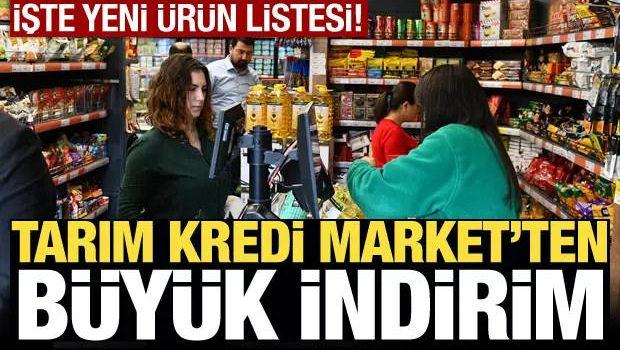 Tarım Kredi'de dev indirim! Fiyatlar d&uuml;şt&uuml;: İşte indirime giren b&uuml;t&uuml;n &uuml;r&uuml;nler! Tam liste