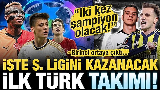 İşte Şampiyonlar Ligi'ni kazanacak ilk T&uuml;rk takımı! '50 yıl i&ccedil;inde iki kez şampiyon...'