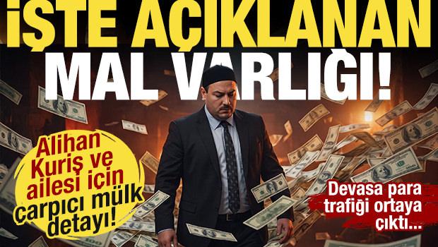 İşte Alihan Kuriş su&ccedil; &ouml;rg&uuml;t&uuml;n&uuml;n a&ccedil;ıklanan mal varlığı! Rakamlar dikkat &ccedil;ekti...