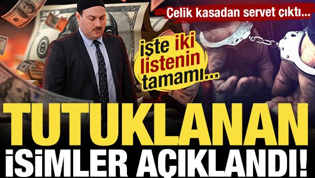 Kuriş su&ccedil; &ouml;rg&uuml;t&uuml;nde tutuklanan isimler a&ccedil;ıklandı! İşte ev hapsi verilen ve tutuklananlar...