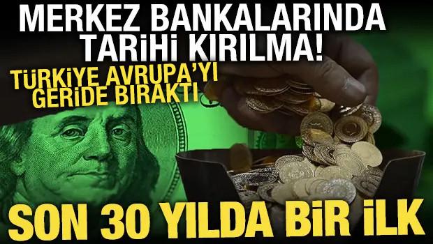 Merkez bankalarının altın talebi s&uuml;r&uuml;yor: T&uuml;rkiye Avrupa ekonomilerini geride bıraktı