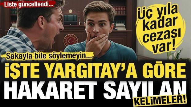 'Şaka yaptım' demek kurtarmıyor! İşte Yargıtay'a g&ouml;re hakaret sayılan kelimeler!