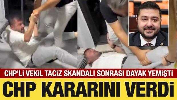 Tacizci CHP'li vekil Ahmet Baran Yazgan disipline sevk edildi