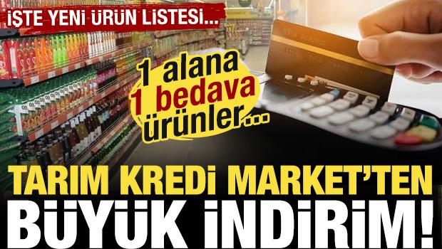Tarım Kredi'de peş peşe indirimler! Fiyatlar d&uuml;şt&uuml;: İşte kampanyalı &uuml;r&uuml;nler! Tam liste...