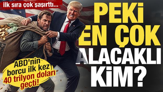 Tarihte ilk kez bu rakama ulaştı! İşte ABD'nin en &ccedil;ok bor&ccedil;lu olduğu &uuml;lke!