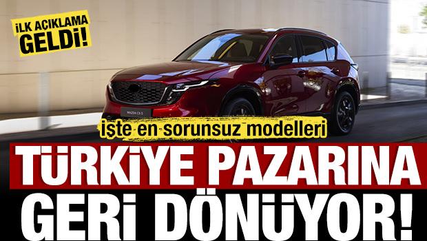 T&uuml;rkiye pazarına geri d&ouml;n&uuml;yor! İlk a&ccedil;ıklama geldi: İşte en sorunsuz modelleri 