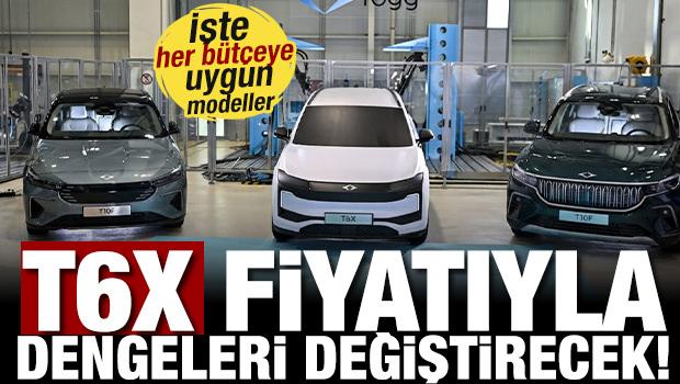 Togg T6X fiyatıyla dengeleri değiştirecek! İşte her b&uuml;t&ccedil;eye uygun Togg modelleri 