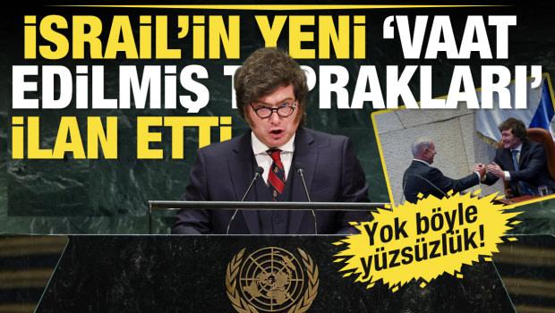 Arjantin lideri Milei &uuml;lkesini yeni 'Vaat Edilmiş Topraklar' ilan etti