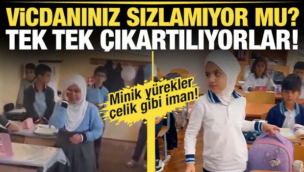 Okul formasını giydi, baş&ouml;rt&uuml;s&uuml; y&uuml;z&uuml;nden sınıfa alınmadı: Azerbaycan&rsquo;da y&uuml;rek yakan veda!
