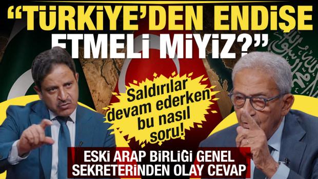 T&uuml;rkiye'den endişe etmeli miyiz? Eski Arap Birliği Genel Sekreteri Amr Musa'dan olay cevap