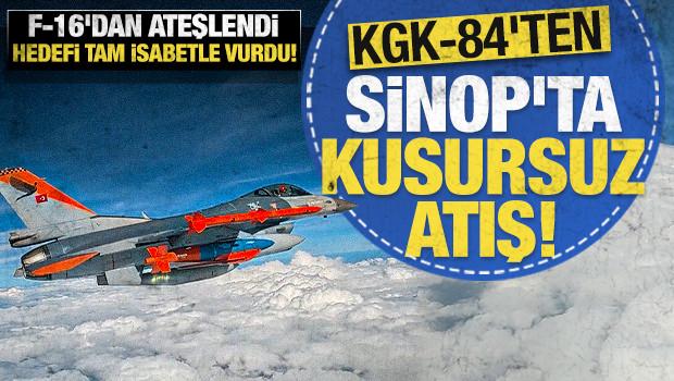 100 kilometre menzilli milli g&uuml;&ccedil; g&ouml;reve hazır: KGK-84'ten nefes kesen test atışı!