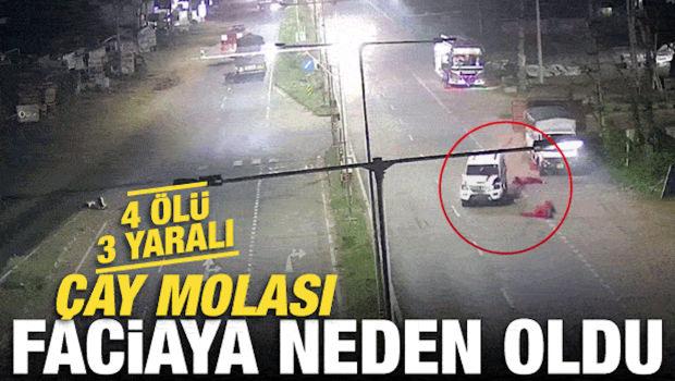 Hindistan'da &ccedil;ay molası faciaya neden oldu: 4 &ouml;l&uuml;, 3 yaralı
