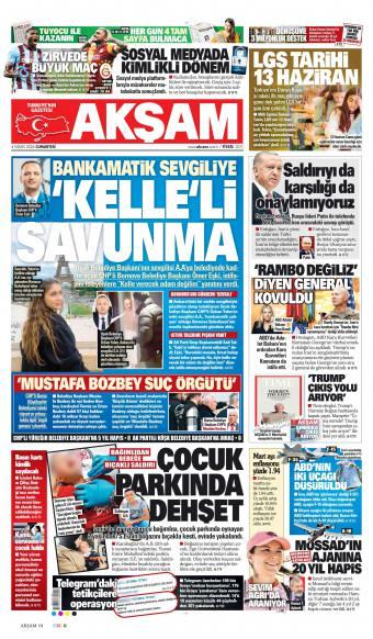 04 Nisan 2026 Akşam Gazetesi Manşetleri