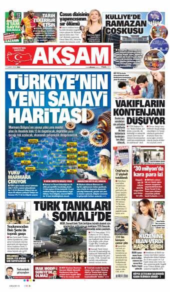 18 Şubat 2026 Akşam Gazetesi Manşetleri