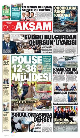 18 Aralık 2025 Akşam Gazetesi Manşetleri