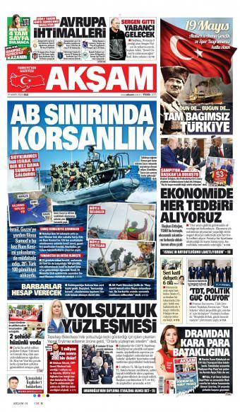 19 Mayıs 2026 Akşam Gazetesi Manşetleri