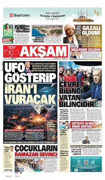 22 Şubat 2026 Akşam Gazetesi Manşetleri