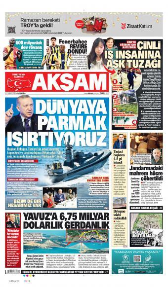 26 Şubat 2026 Akşam Gazetesi Manşetleri