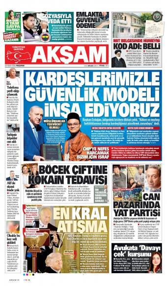 30 Nisan 2026 Akşam Gazetesi Manşetleri