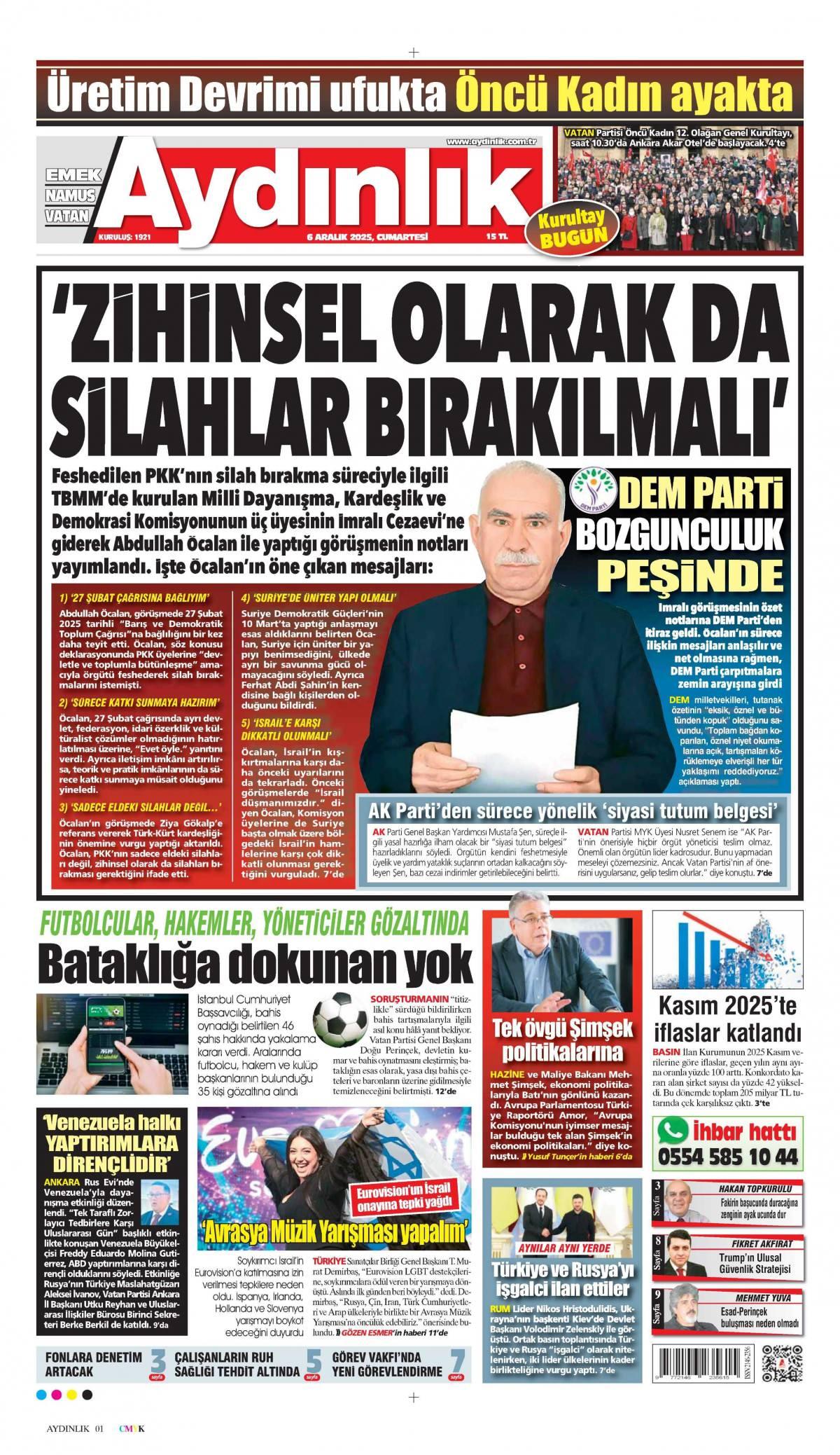 Aydınlık Gazetesi