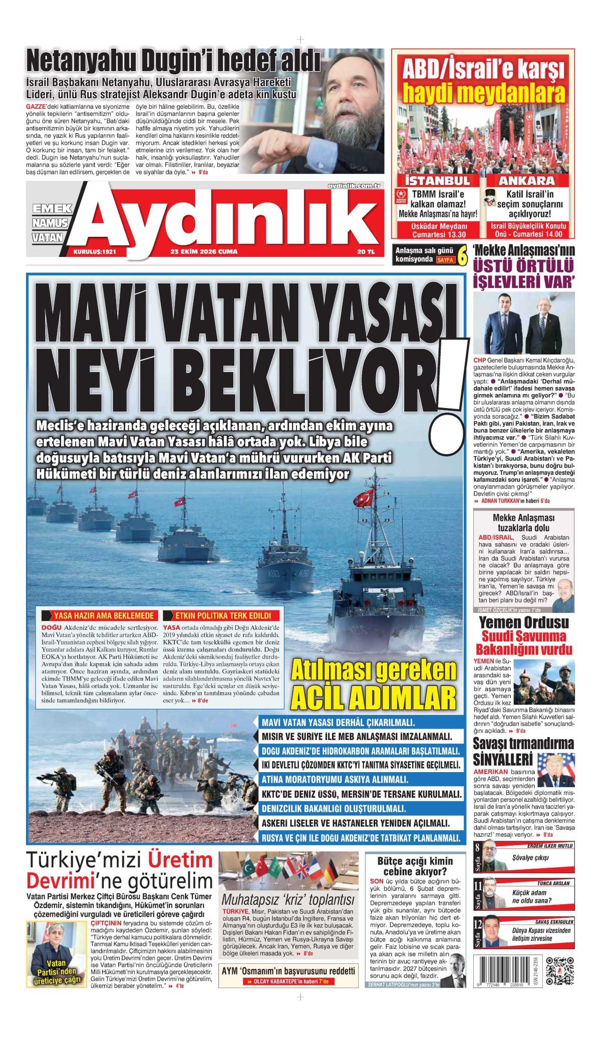 Aydınlık Gazetesi