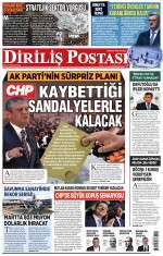 04 Nisan 2026 Diriliş Postası Gazetesi Manşetleri