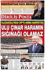 21 Mayıs 2026 Diriliş Postası Gazetesi Manşetleri
